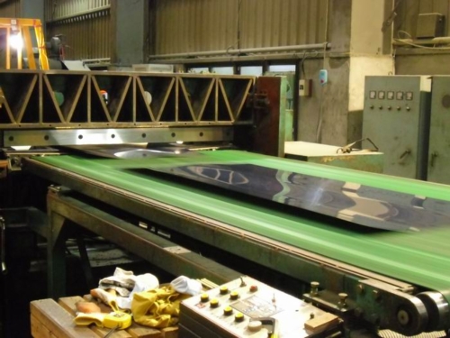 Stainless-steel plate