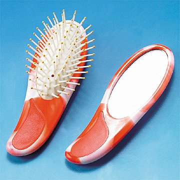 Mini Hairbrush & Mirror Set