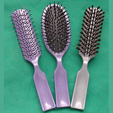 One-Piece Handle Hairbrushes