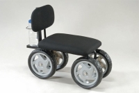 Garden seat with backrest