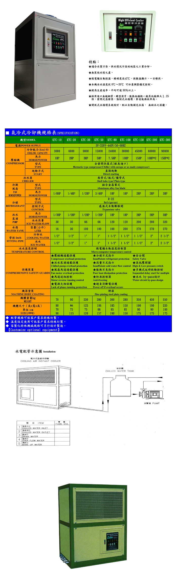 Air-cooled Rapid Water Chiller