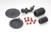 Rubber parts, engine bushings