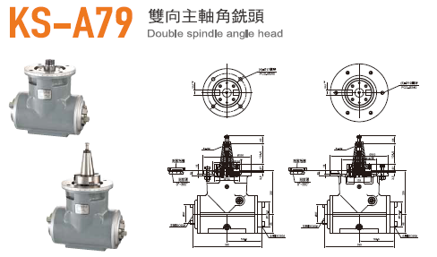 Double Spindle Angle Head Double Spindle Angle Head