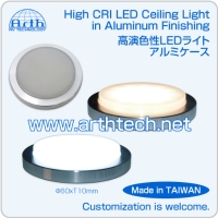 High CRI LED Ceiling Light in Aluminum Finishing, RV High CRI LED Ceiling Light in Aluminum Finishin