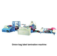 06. Onion bag label lamination machine