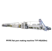 02. PP/PE Extrusion Tape Line Making Machine TYF-HS(420m)