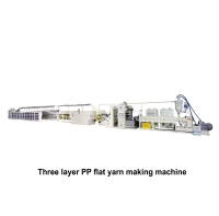 03. Three Layer PP Extrusion Tape Line Making Machine TYF-TL(420米)