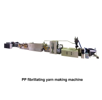 05. PP Fibrillating Yarn  Making Machine