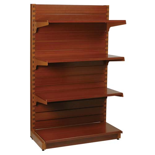 Wood-grain display rack Wood-grain display rack