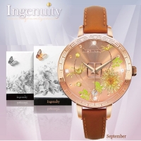 Engagement with Time - The Twelve-Months Flora Series Watch Collection–September