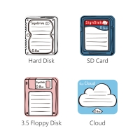 Sticky Pad-Digital style Sticky Pad-Digital style