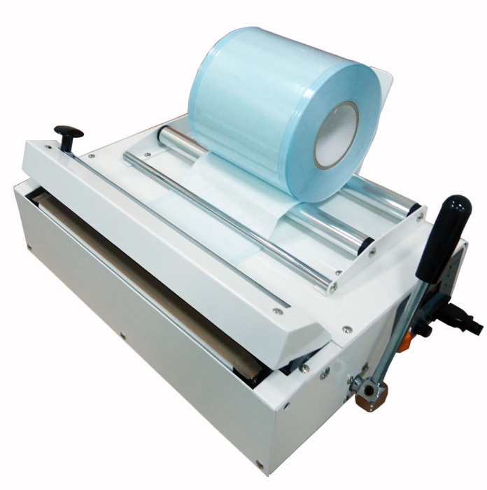 Impulse medical pouch sealer with cutter Impulse medical pouch sealer with cutter