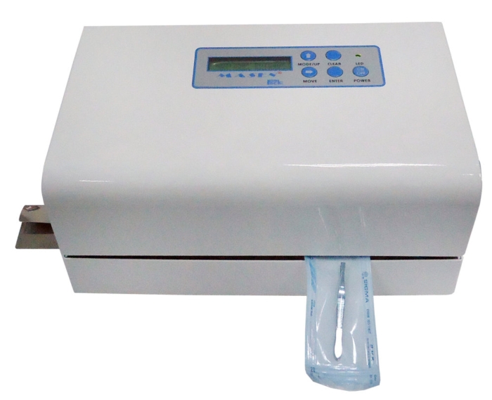 Rotary sealer for sterilization bag Rotary sealer for sterilization bag