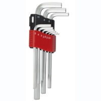 Long-arm hex key wrench set