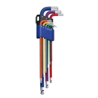 Magnetic ball-point/hex key wrench set (short, long, extra long) Magnetic ball-point/hex key wrench set (short, long, extra long)