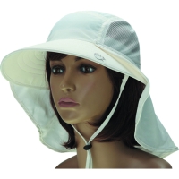 Ladies UV Protection Hat With Removable Flap