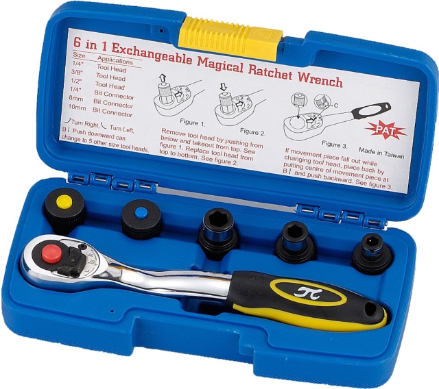 6 in 1 Magical Wrench