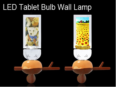 LED Tablet Bulb Wall Lamp