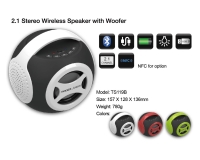 2.1 Stereo Wireless Speaker With Woofer