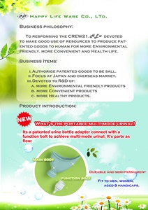 随身多功能小便斗 随身多功能小便斗