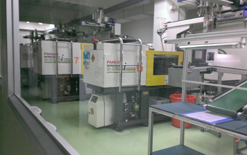 Our injection machines.