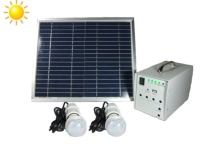 Portable Solar lighting kit with mobile phone charging feature