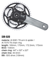 SM-020 MTB crank sets