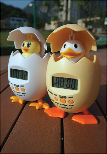 POPPY CHICK & DUCK alarm clock & timer