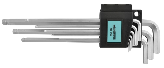 Extra Long BP Hex Key Set, 9pcs