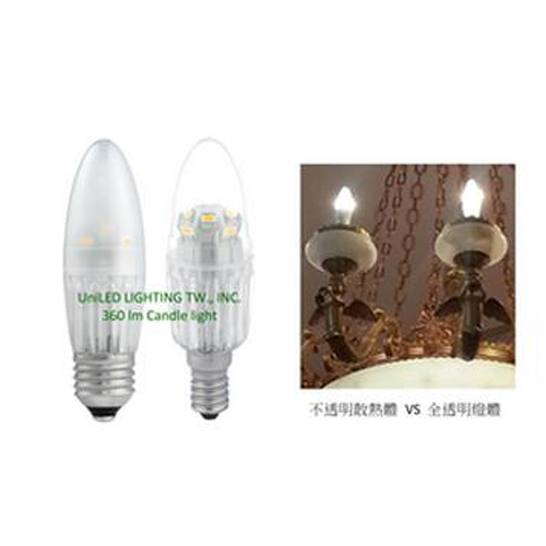 LED蠟燭燈 (360 lm/4W/2700K)