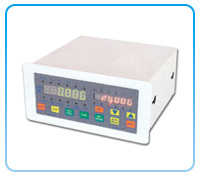 Dual-display load measuring controller