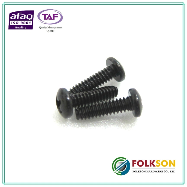 Machine bolt - black zinc