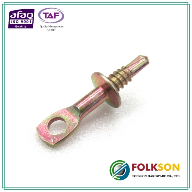 Self drilling screw - eye