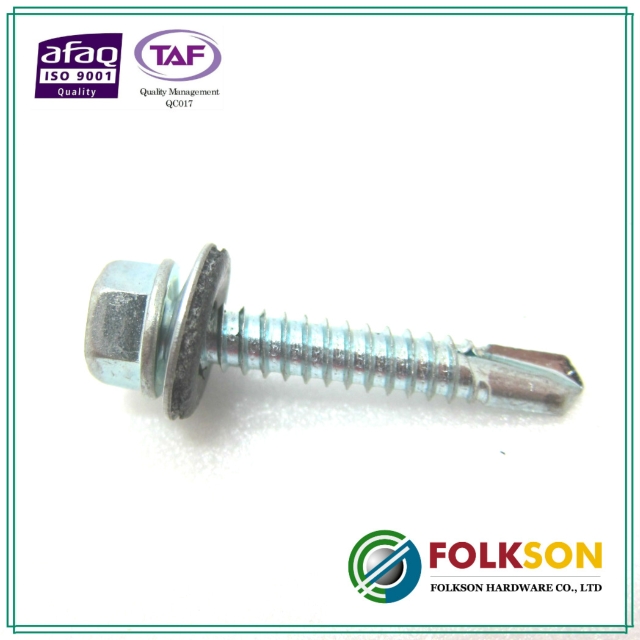 Roofing screw
