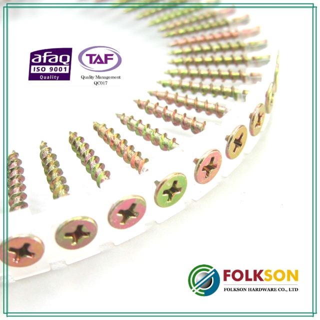 Collated screw