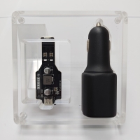 High-Power Type-C PD Charger for Car Cigarette Lighter