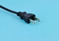 Japanese-spec two-pin power cord