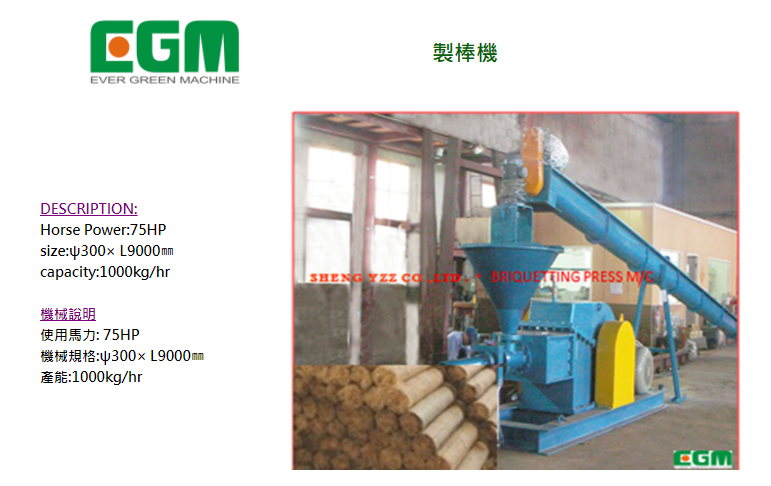 Briquetting Press Machine