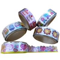 Paper Printing Sticker Tape Paper Printing Sticker Tape
