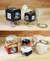 Camera keychain and necklace