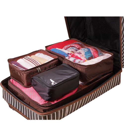 The traveler luggage organizer