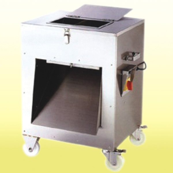 Floor-standing boneless-meat cutter