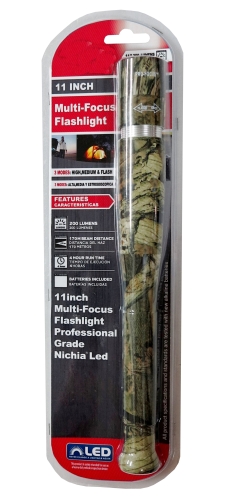 11 in. Multi-Focus Flashlight