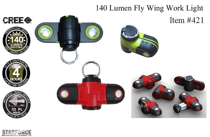 140 Lumen Fly Wing Work Light