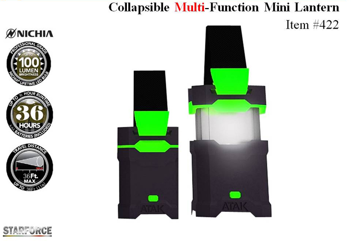 Collapsible Multi-Function Mini Lantern
