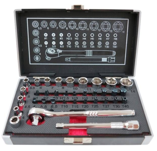 35pcs Socket & 3D Ratchet Set