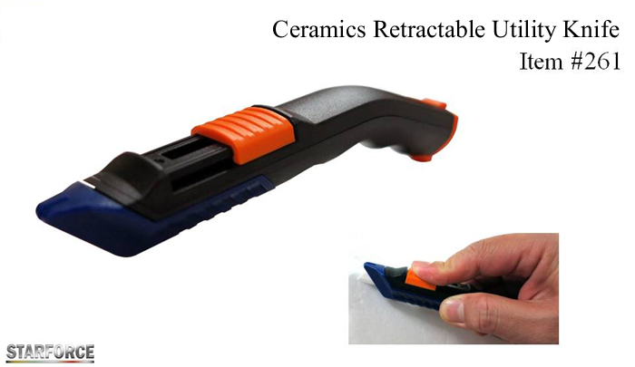Ceramics Retractable Utility Knife