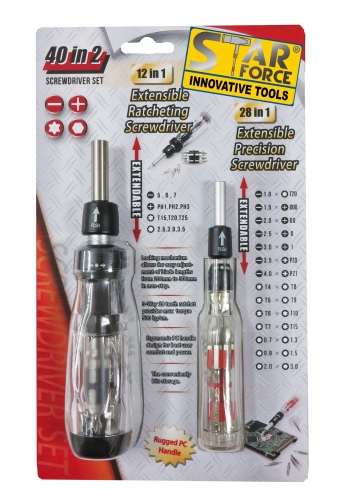 40in2 Extendable Ratcheting Screwdriver