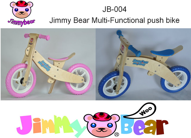 JimmyBear push bike, balance bike, kid wooden bike, run bike, wooden bike