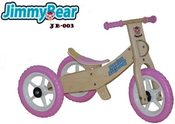 JimmyBear push bike, balance bike, kid wooden bike, run bike, wooden bike